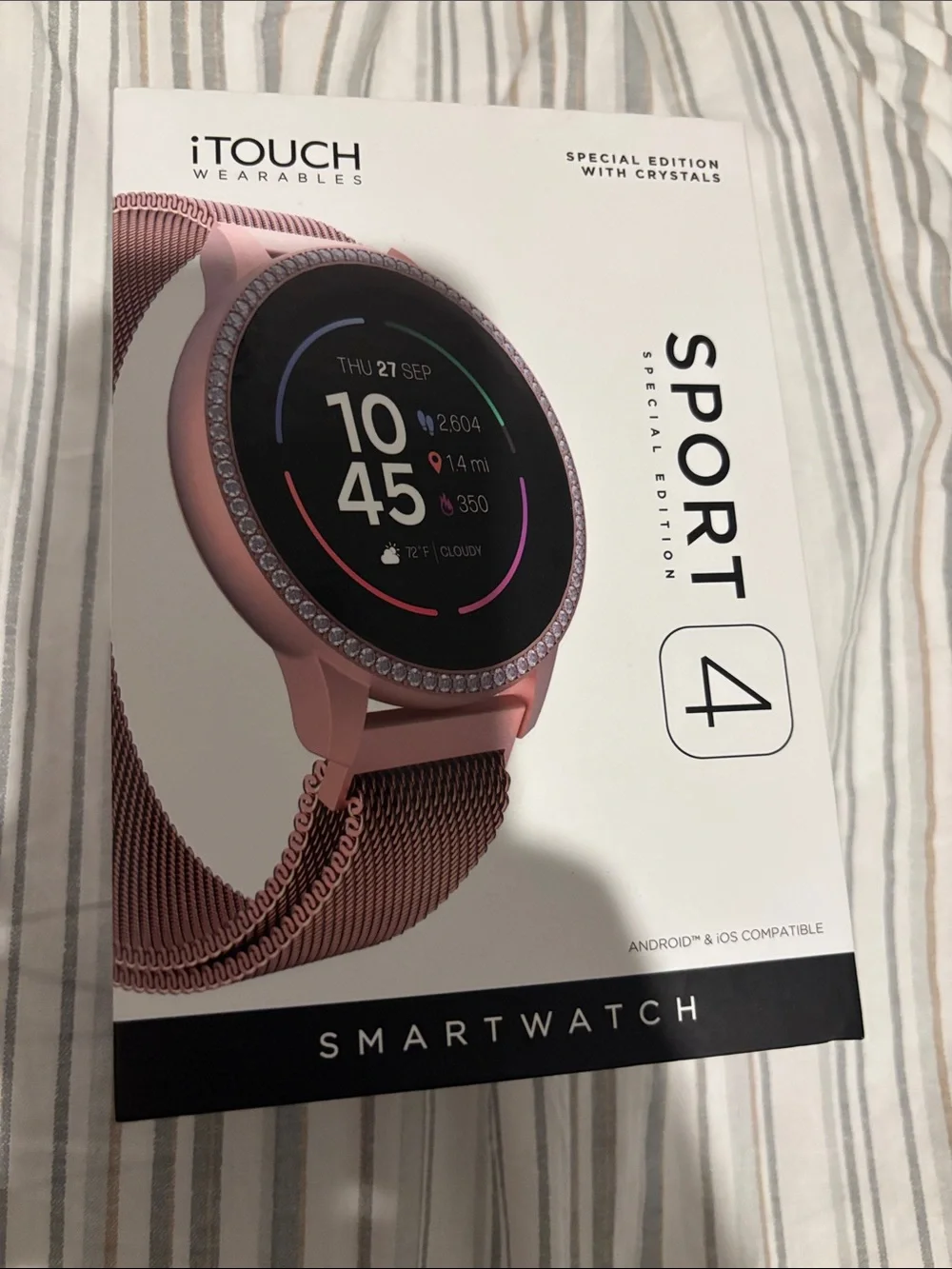 Sport 4 Smartwatch - Rose Gold